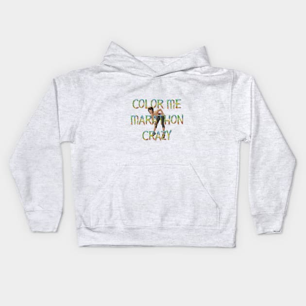 Marathon Crazy Kids Hoodie by teepossible